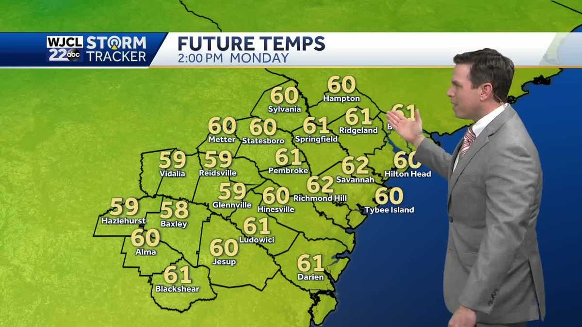 Sunshine back in the forecast today with pleasant temperatures - WJCL