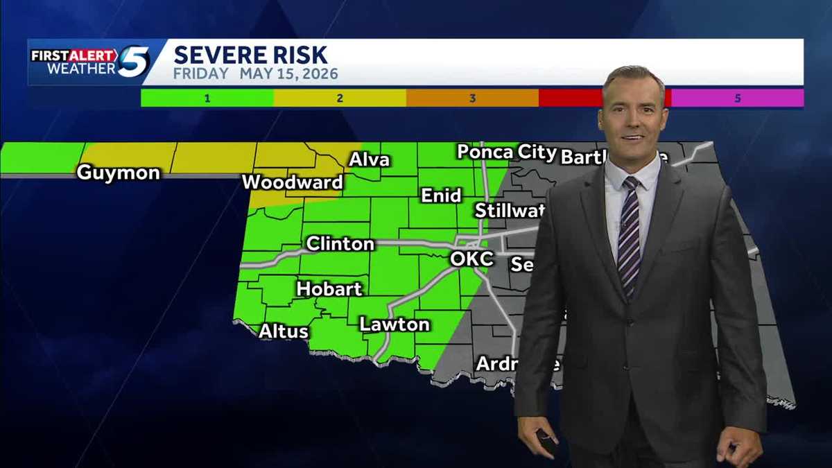 Oklahoma Weather Forecast: Hot, severe storms for some - KOCO