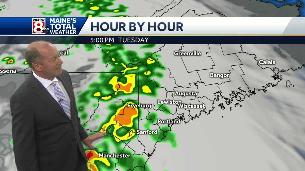 Clouds increase with rain on the way