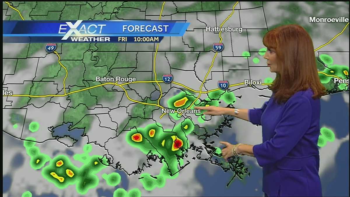 Isolated Strong Storms Are Possible