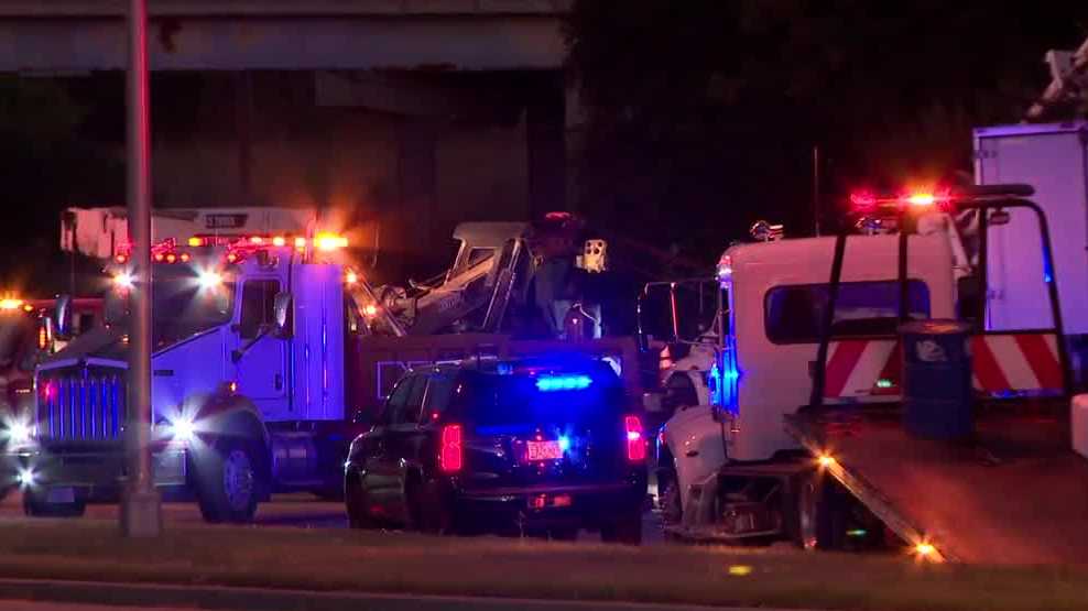 One person killed in crash between semitruck, car