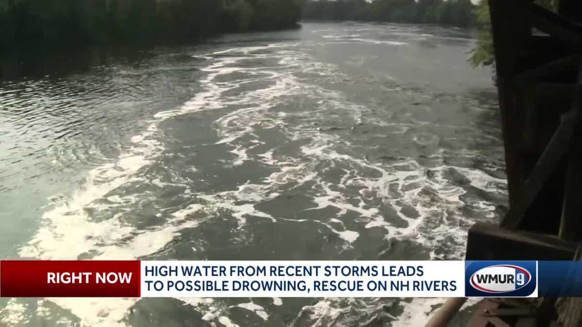 Rescues, possible drowning lead to warning about NH's fastflowing rivers