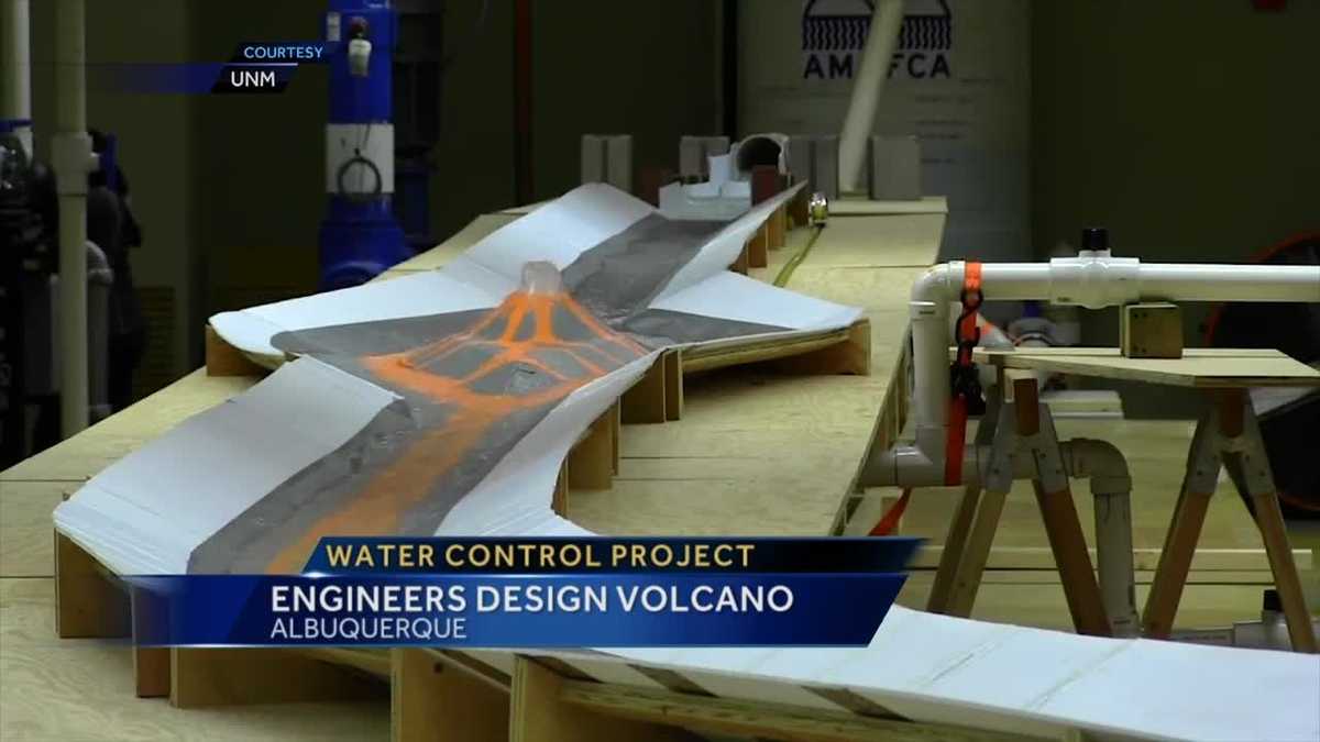 Engineers design 'volcano'