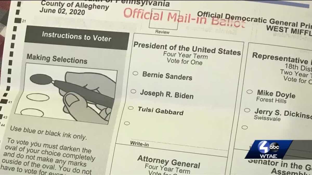 Wtae Editorial Mail In Ballots