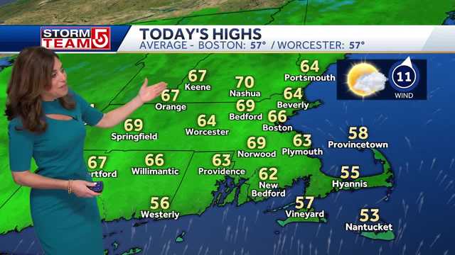 Video: Clouds build ahead of temperature spike