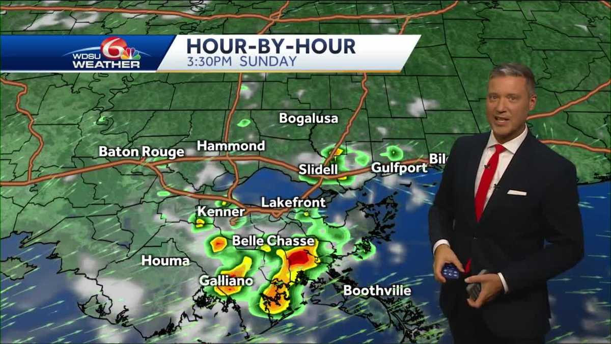 Weekend rain chances, but not a washout