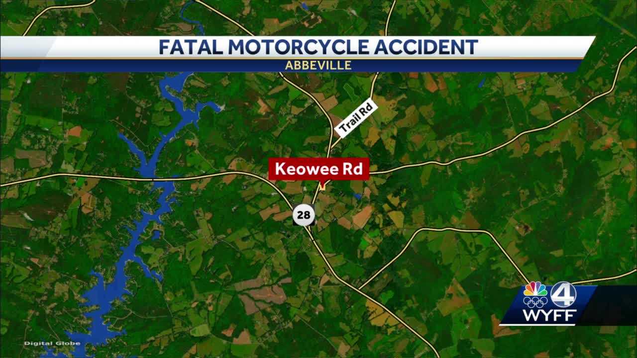 Coroner Identifies Motorcyclist Killed In Crash In Abbeville County