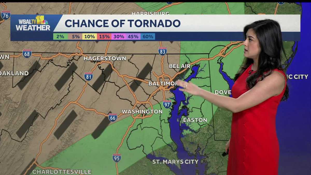 Cold front brings scattered storms to region