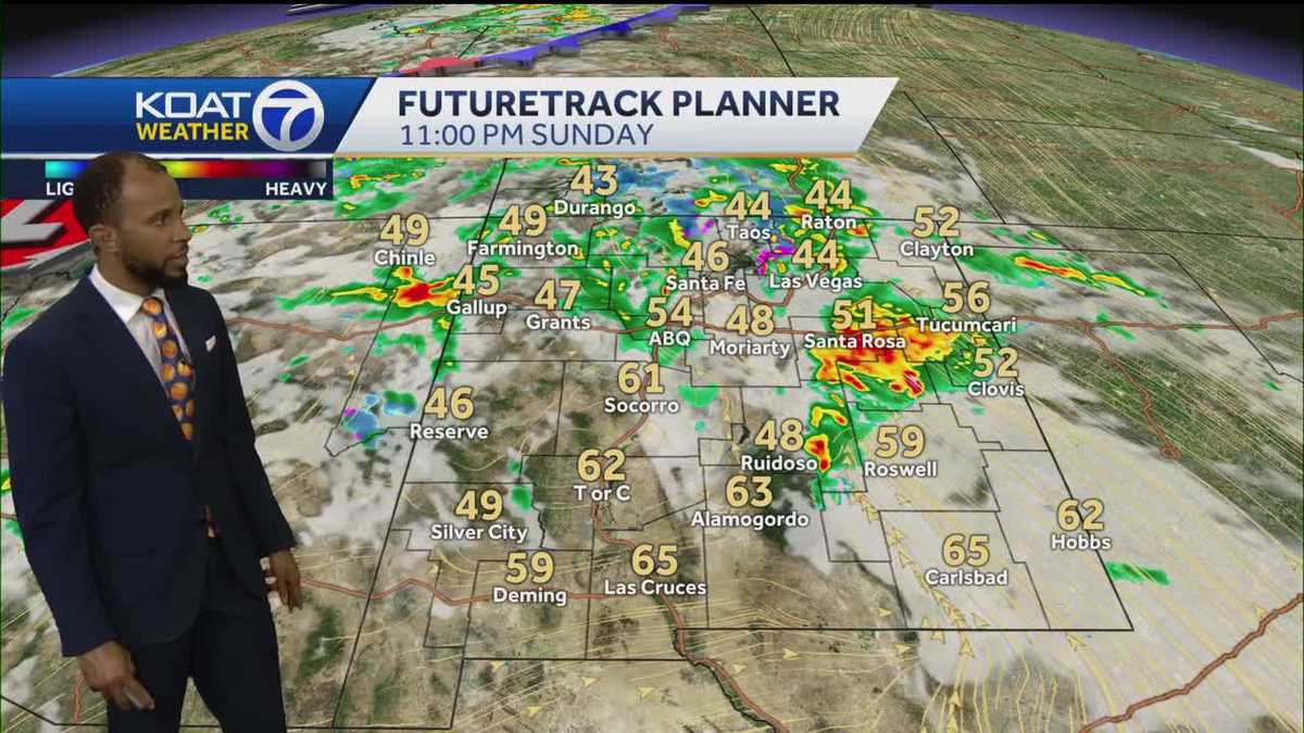 Corey KOAT 7 Weather Forecast for May 4 2025