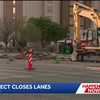 Road project closes lanes of Menaul Boulevard in northeast Albuquerque