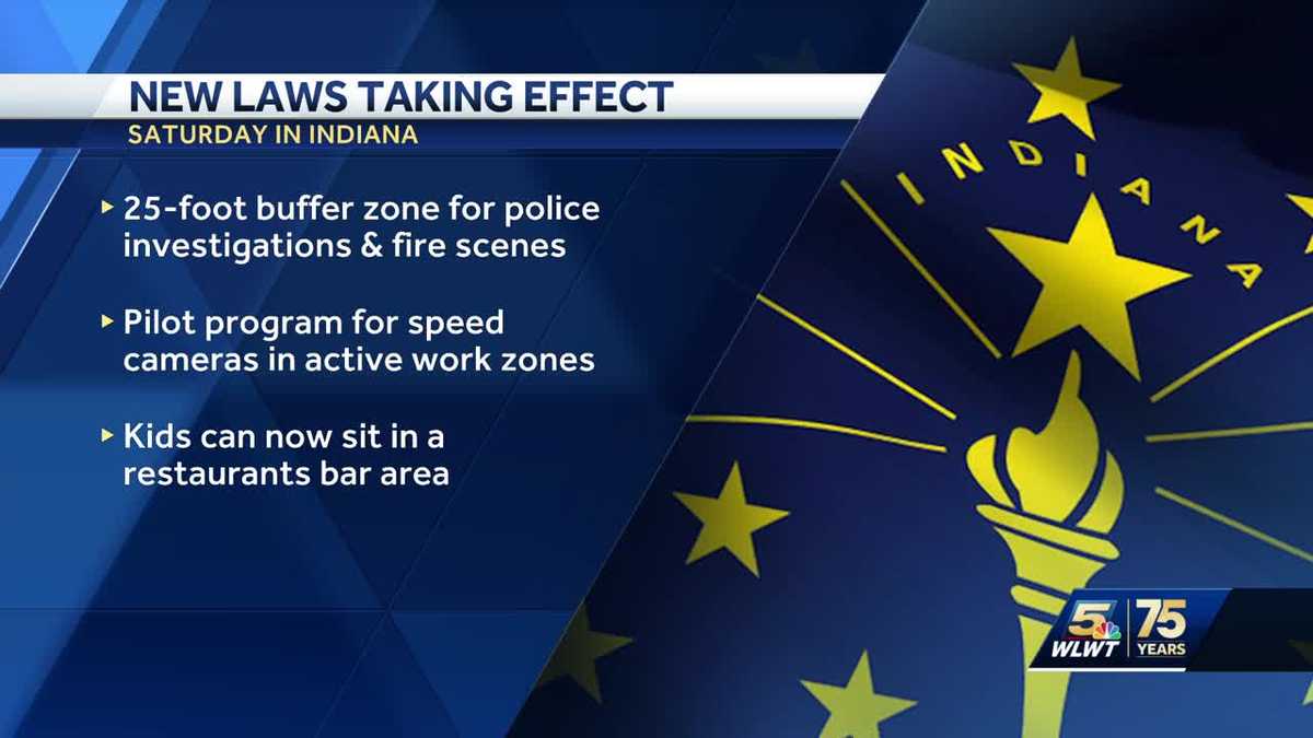 Several new laws set to go into effect in Indiana this weekend