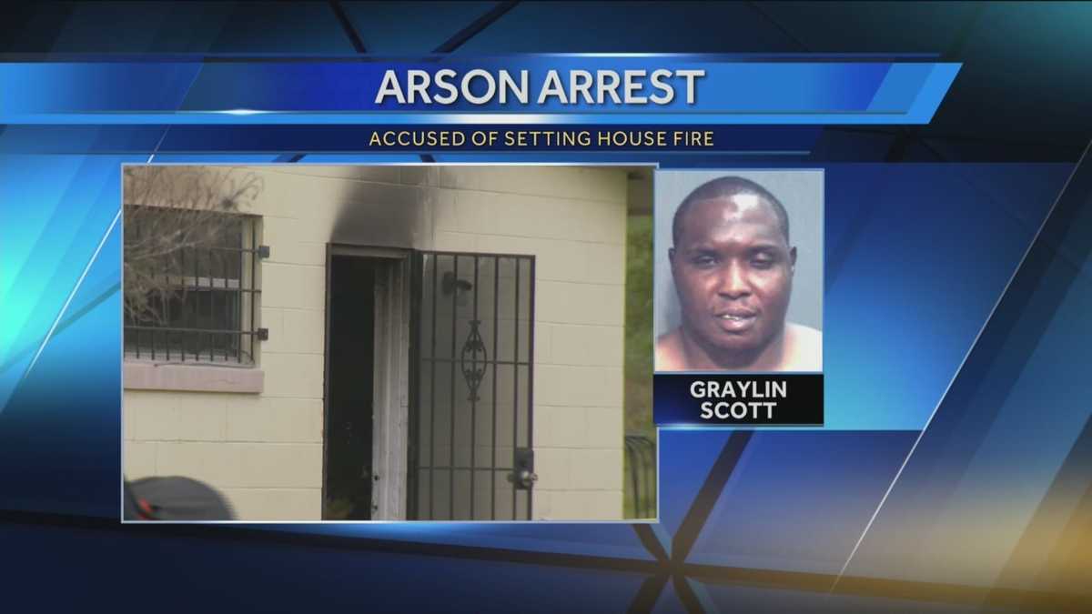 Man accused of setting ex-wife’s home on fire arrested
