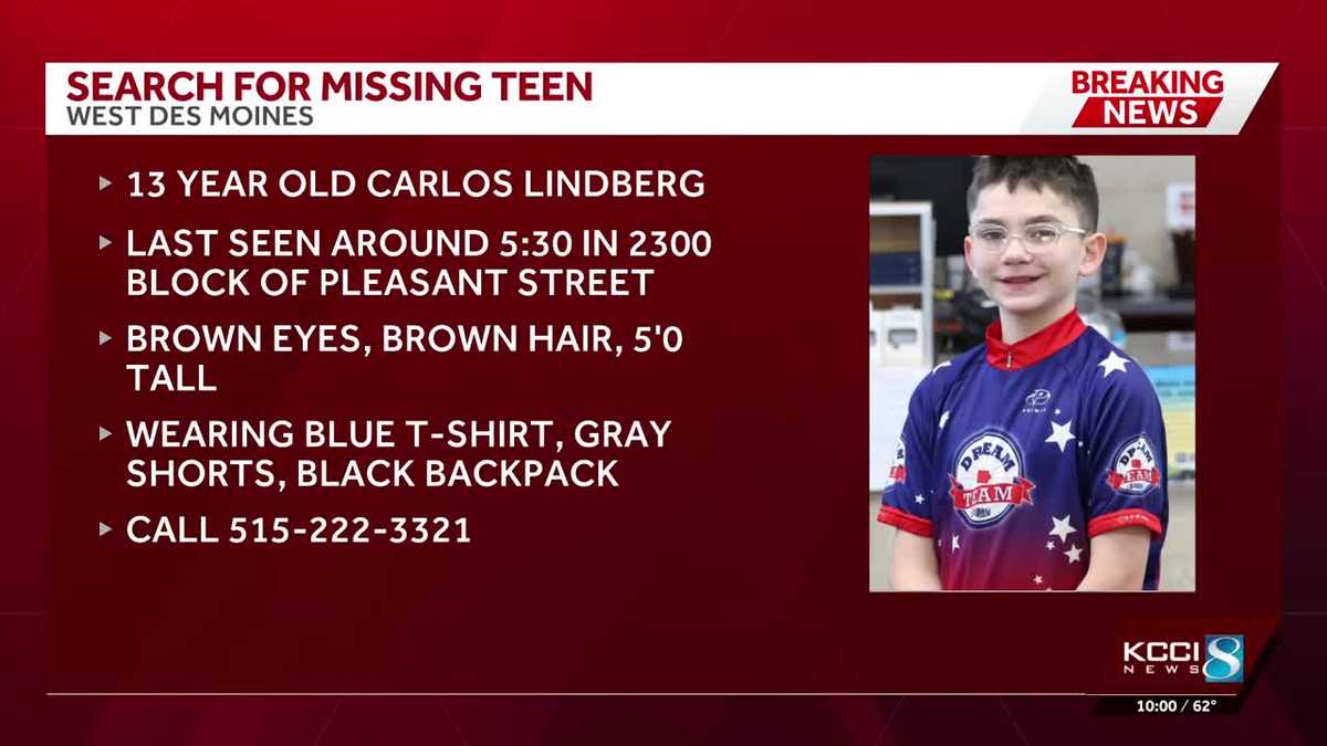 West Des Moines police: Missing 13-year-old found safe