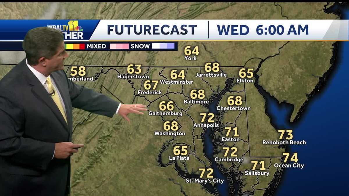 Expect one more dry and hot day before storm chances return