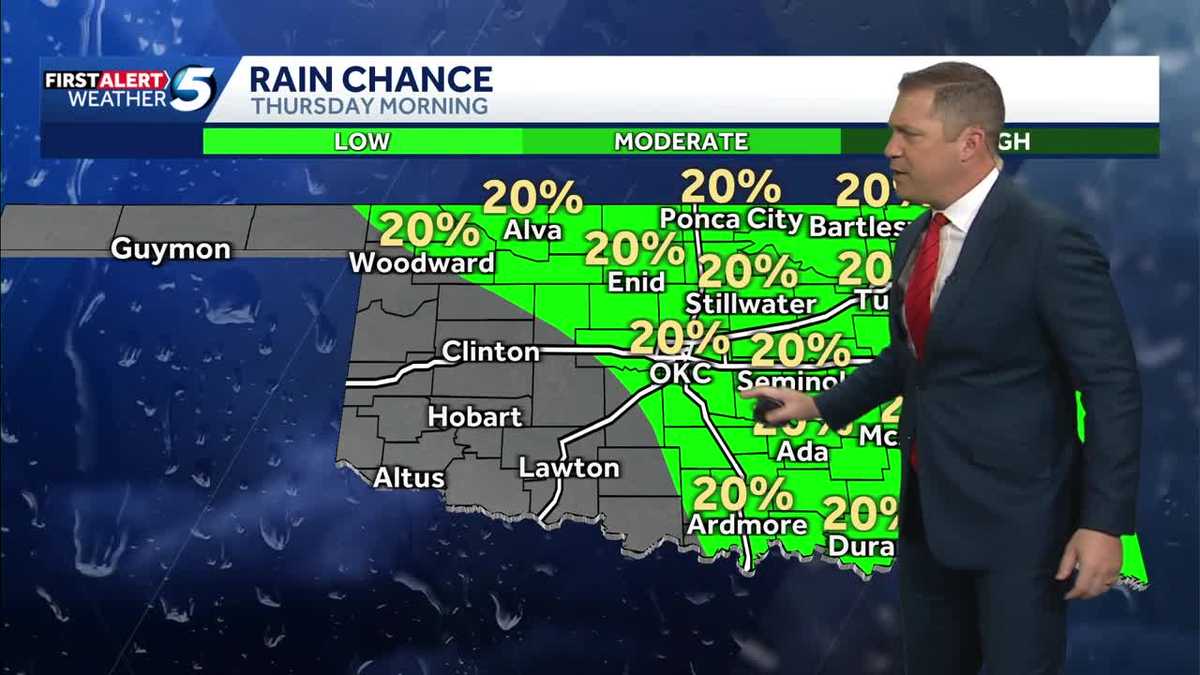 Warm and wetter weather on the way