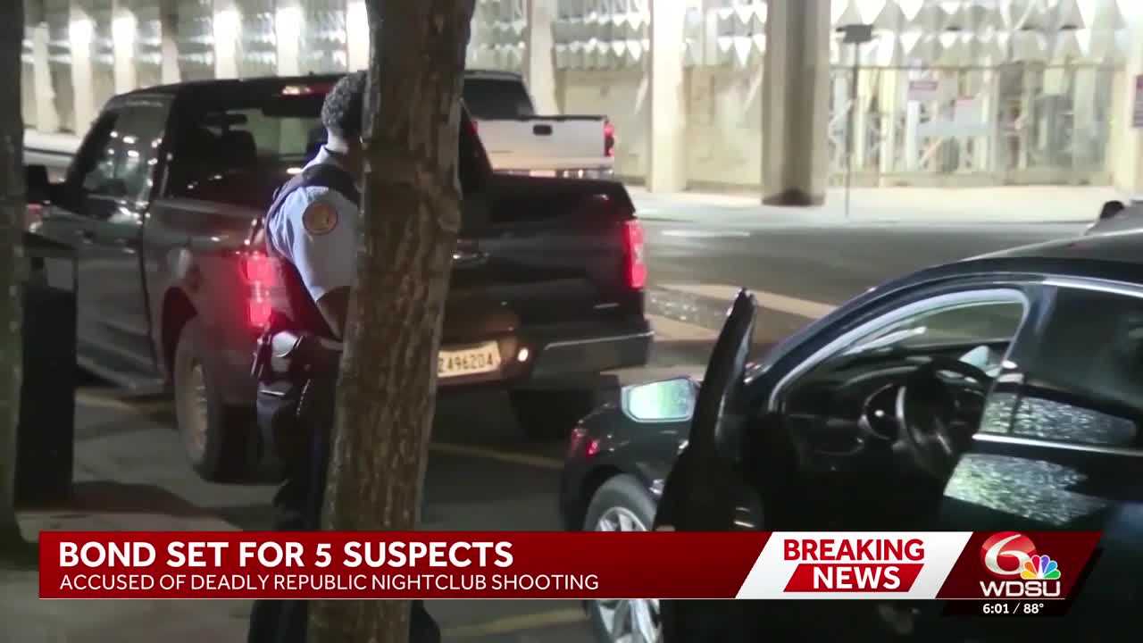 Bonds set for remaining suspects in deadly New Orleans nightclub shooting