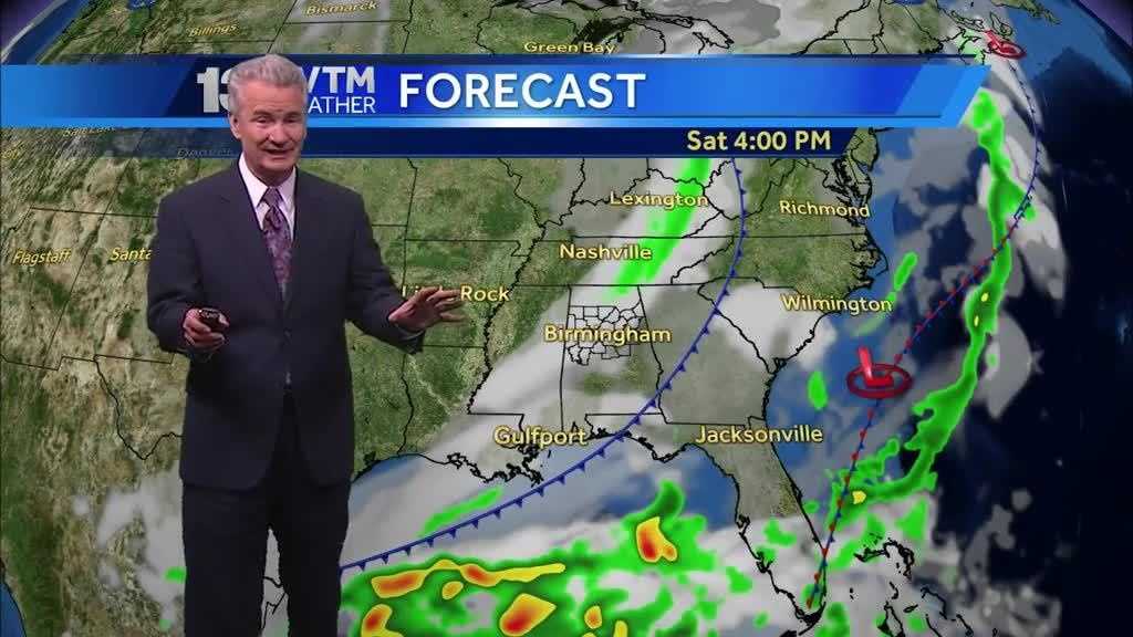 Weekend cold front brings much colder weather