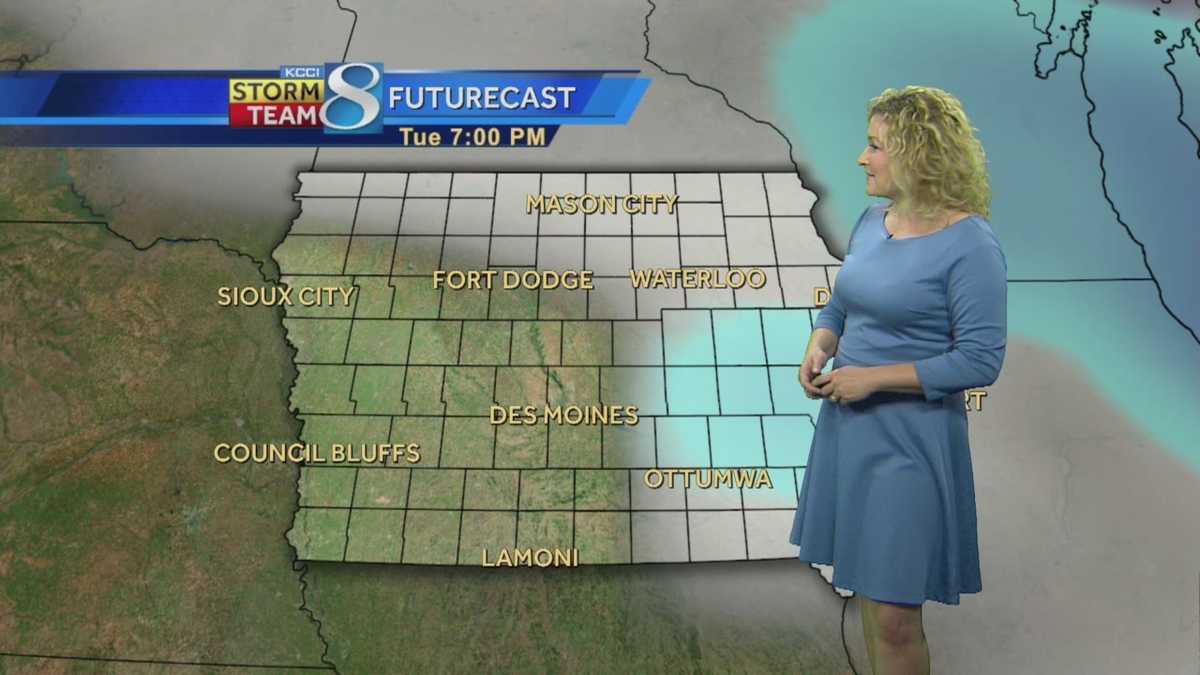 KCCI 8 video weather forecast
