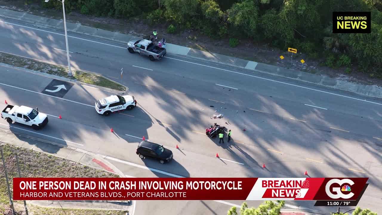 1 dead after crash involving pickup truck and motorcycle in Port ...