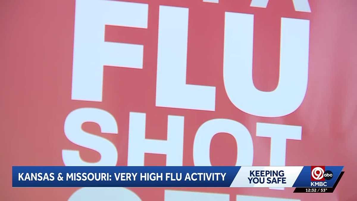 Flu-like activity 'very high' in Kansas and Missouri