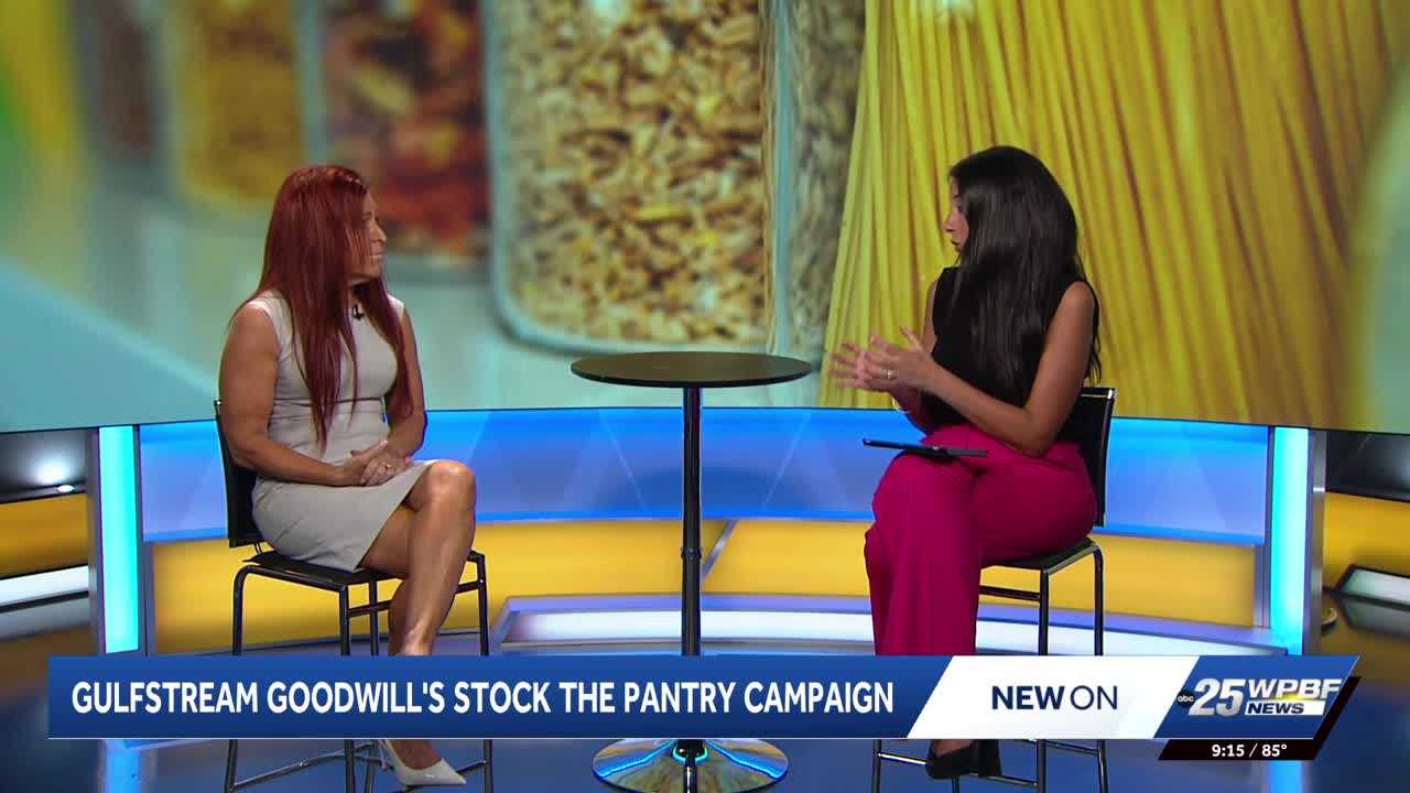 Gulfstream Goodwill’s Stock the Pantry campaign