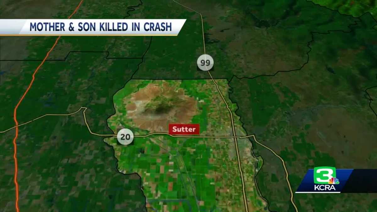 Woman, toddler killed in Sutter head-on crash