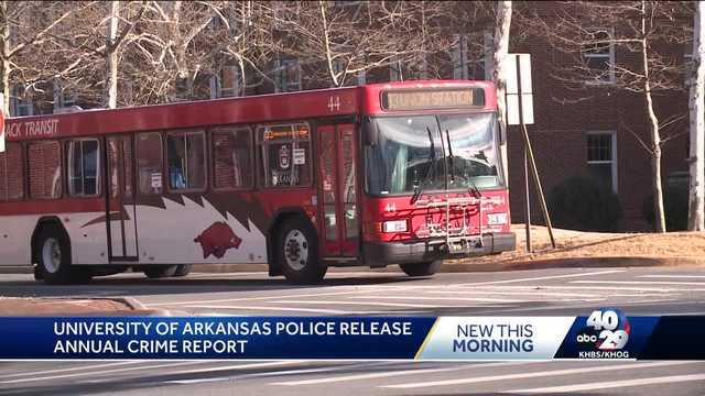University of Arkansas releases its annual crime statistics report - Vimarsana News