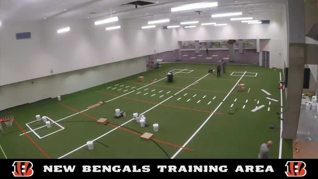Maybe you would like to learn more about one of these? Bengals Indoor Practice Facility . Timelapse Video Bengals Training Facility Recieves 3 Million Renovation