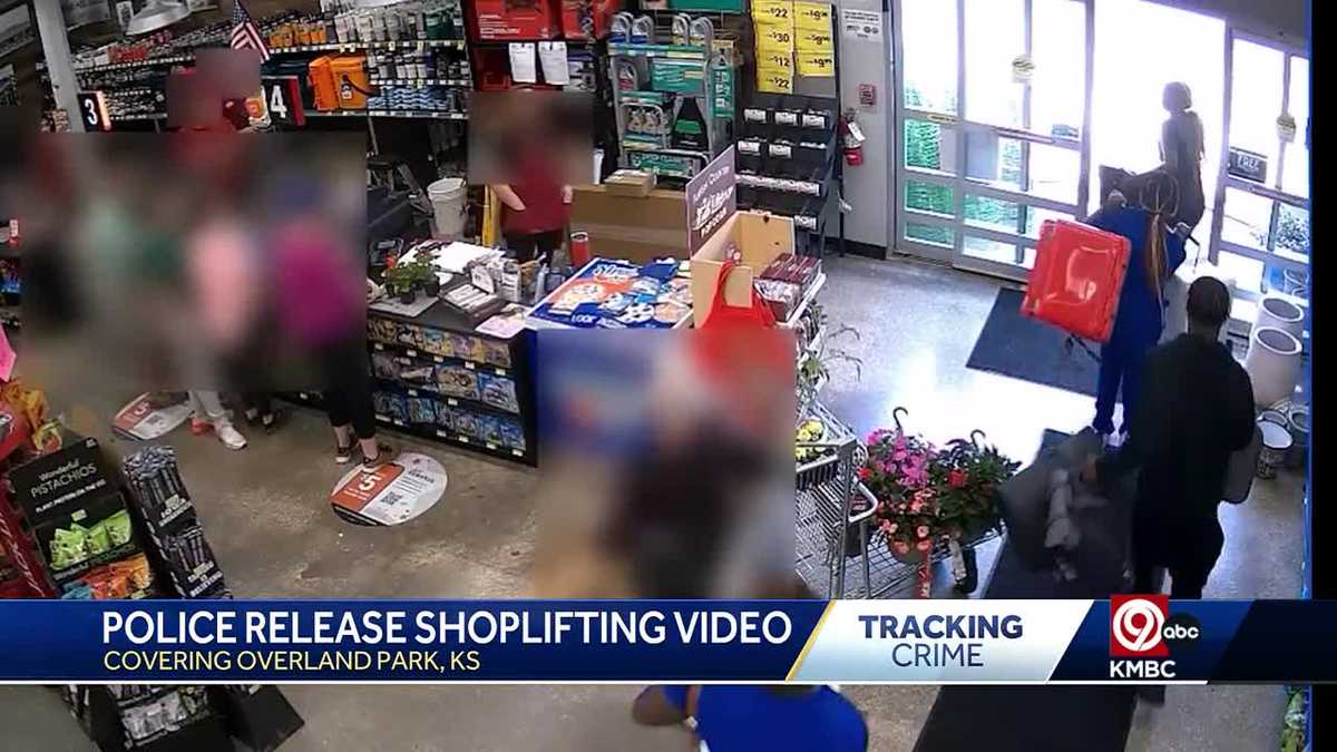 Overland Park police searching for suspects in multiple thefts