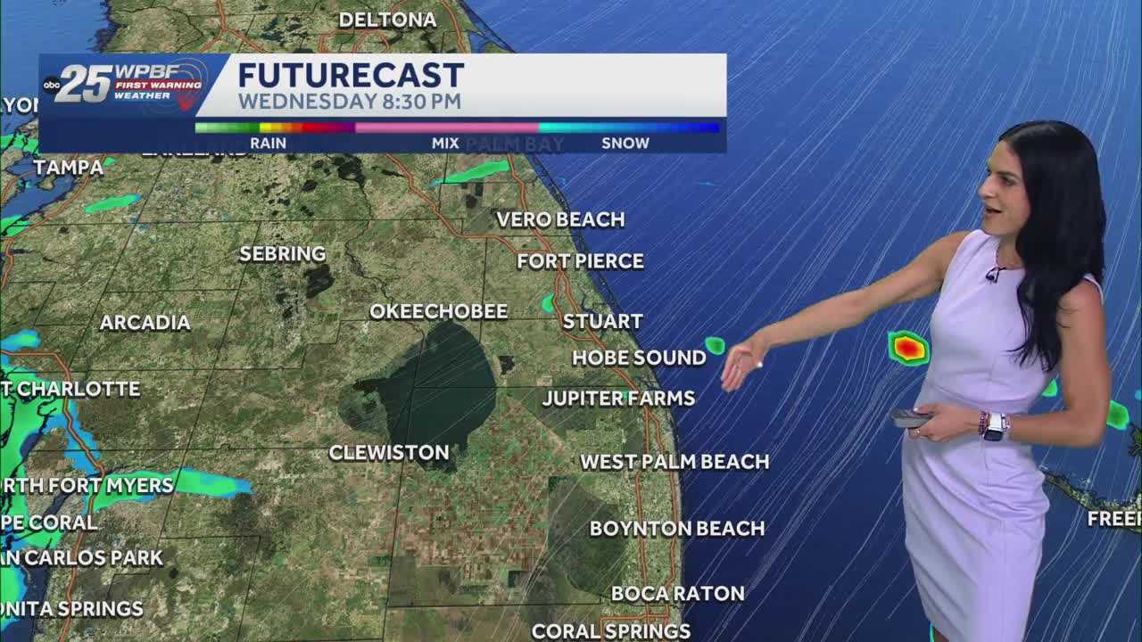 Strong to severe storms possible in South Florida