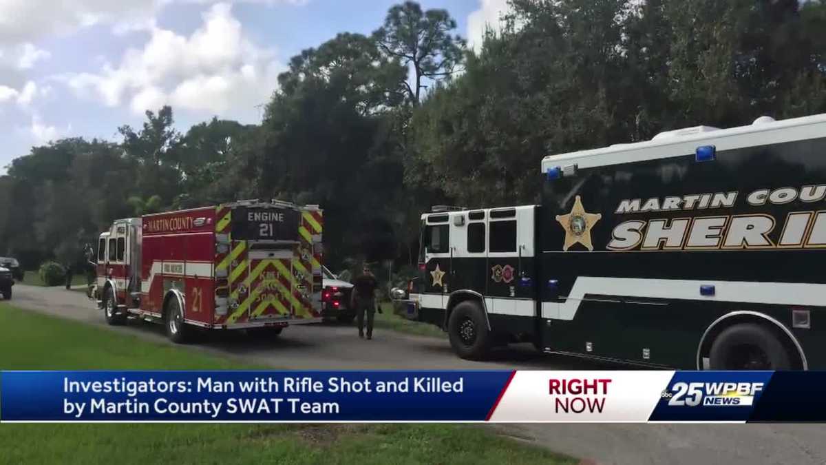 SWAT team shoots man who deputy's say pointed a rifle
