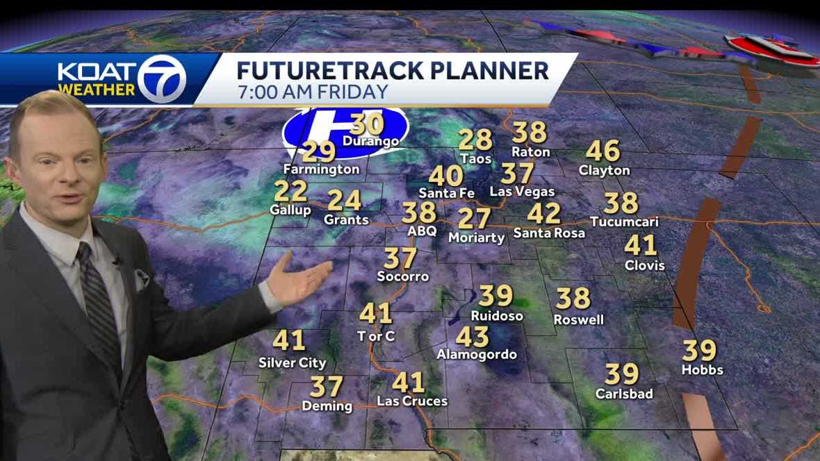 Dry conditions ahead of warm weekend
