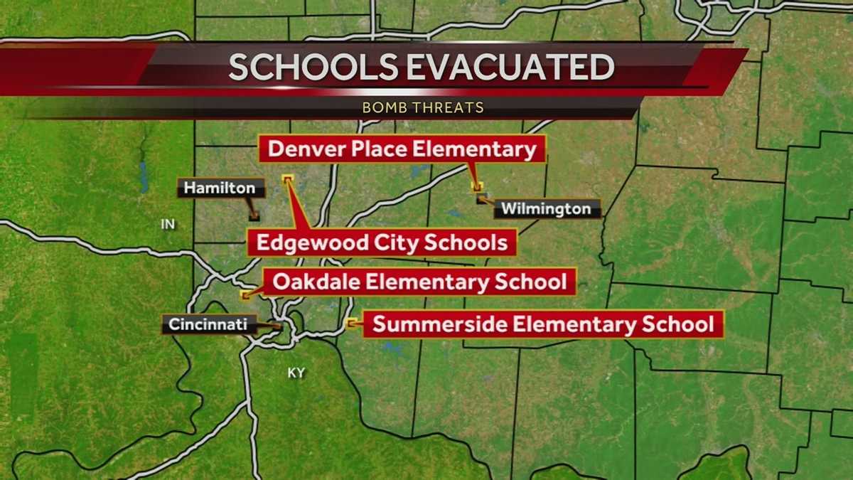 Several SW Ohio schools deal with bomb threats Wednesday