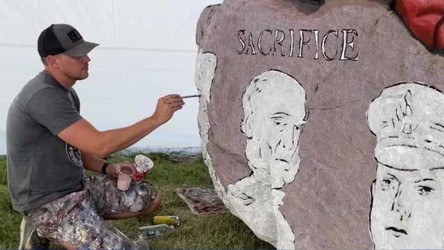 Iowa artist putting the final touches on the final Freedom Rock - Vimarsana News