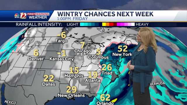 Sunday sunshine with colder highs & wintry chances next week - Vimarsana News