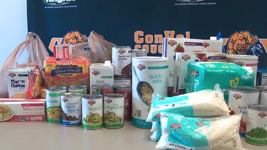 ConVal High School collecting food for NH Tackles Hunger