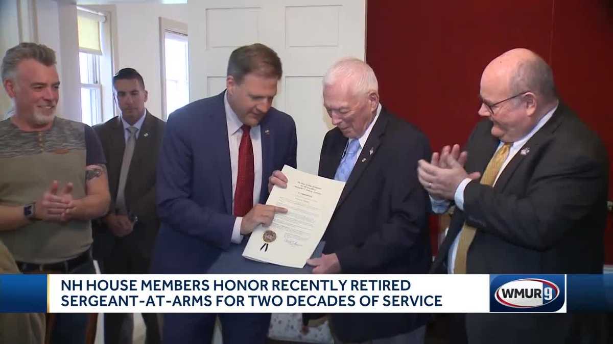 House members honor recently retired sergeantatarms for two decades