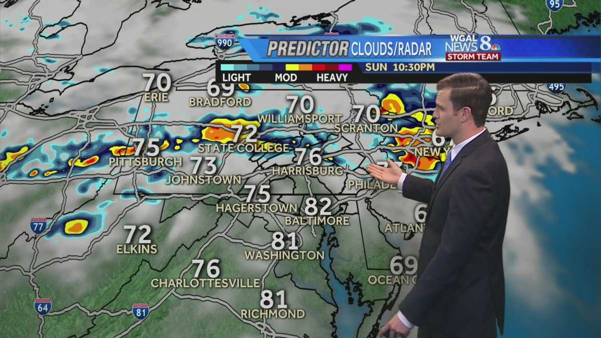 Strong to severe storms possible this afternoon