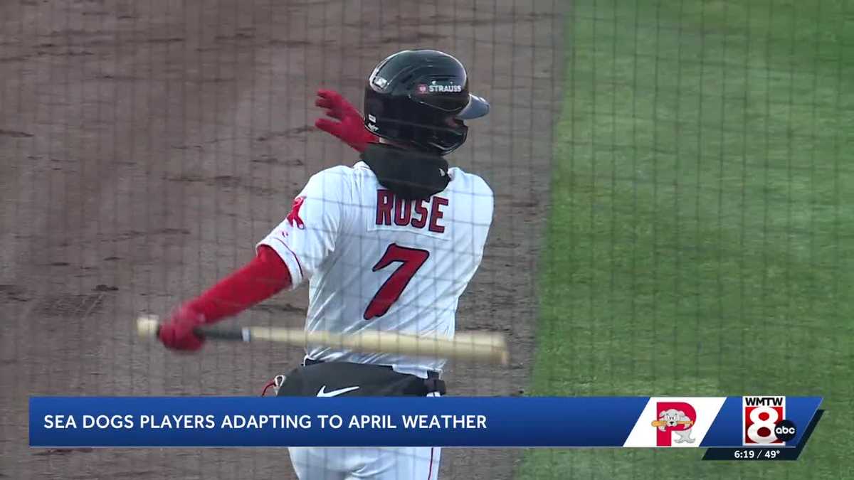 Sea Dogs players adapting to April weather in Maine