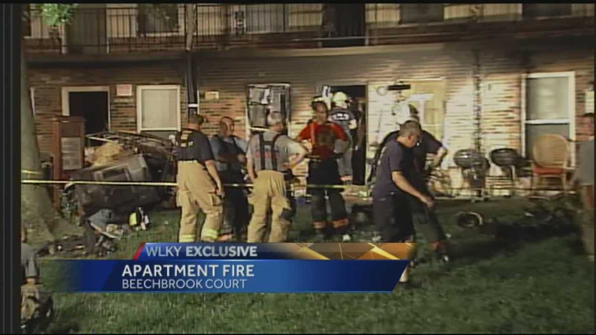 Baby sent to hospital after fire breaks out at apartment complex