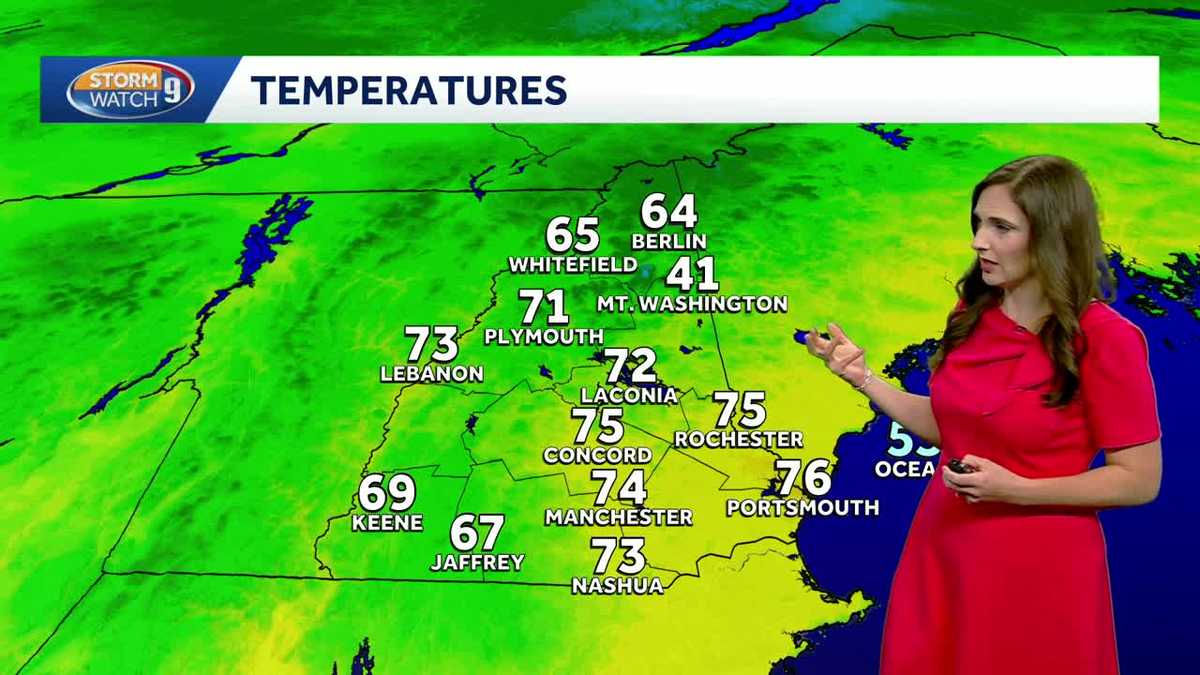 Dry, pleasant day in New Hampshire