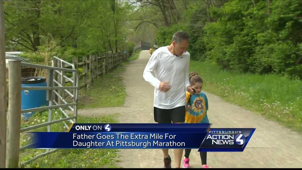 Father Goes The Extra Mile For Daughter At Pittsburgh Marathon