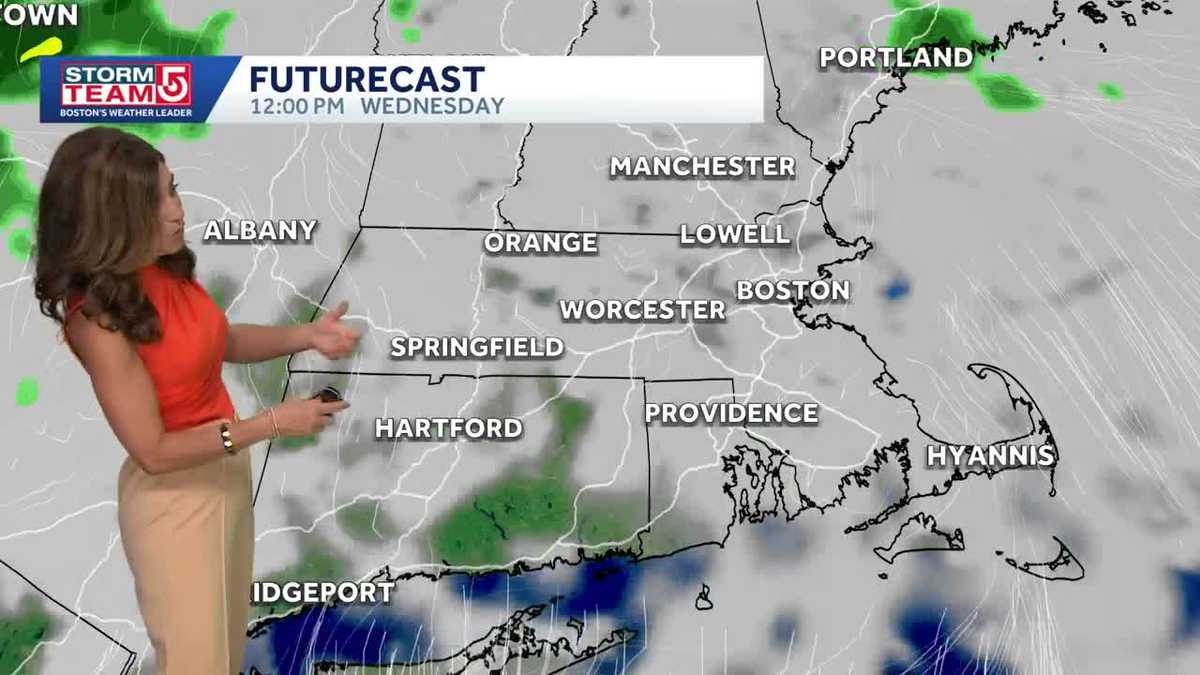 Video: Warm, humid Wednesday before cooler weekend