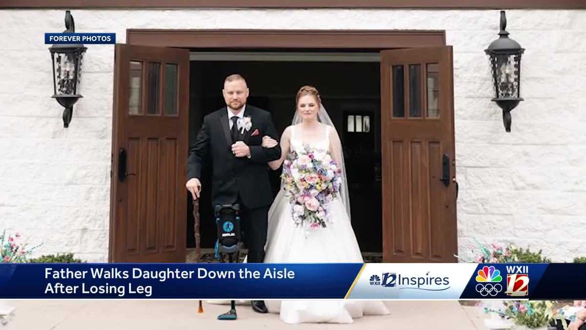 Wilkesboro man fulfills dream of walking daughter down the aisle after