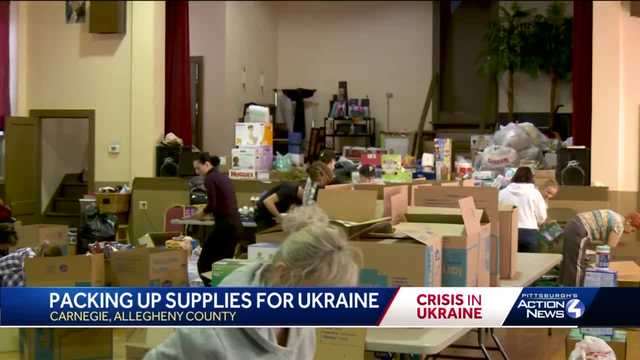 Ukrainian church, local business owner, collect hundreds of items for Ukraine - Vimarsana News