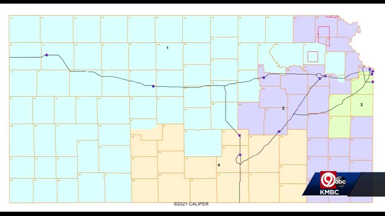 Wyandotte County Zoning Map One Kansas Congressional Redistricting Map Would Divide Wyandotte County ⋆  4Statenews Middle Of The Country - Middle Of The Road