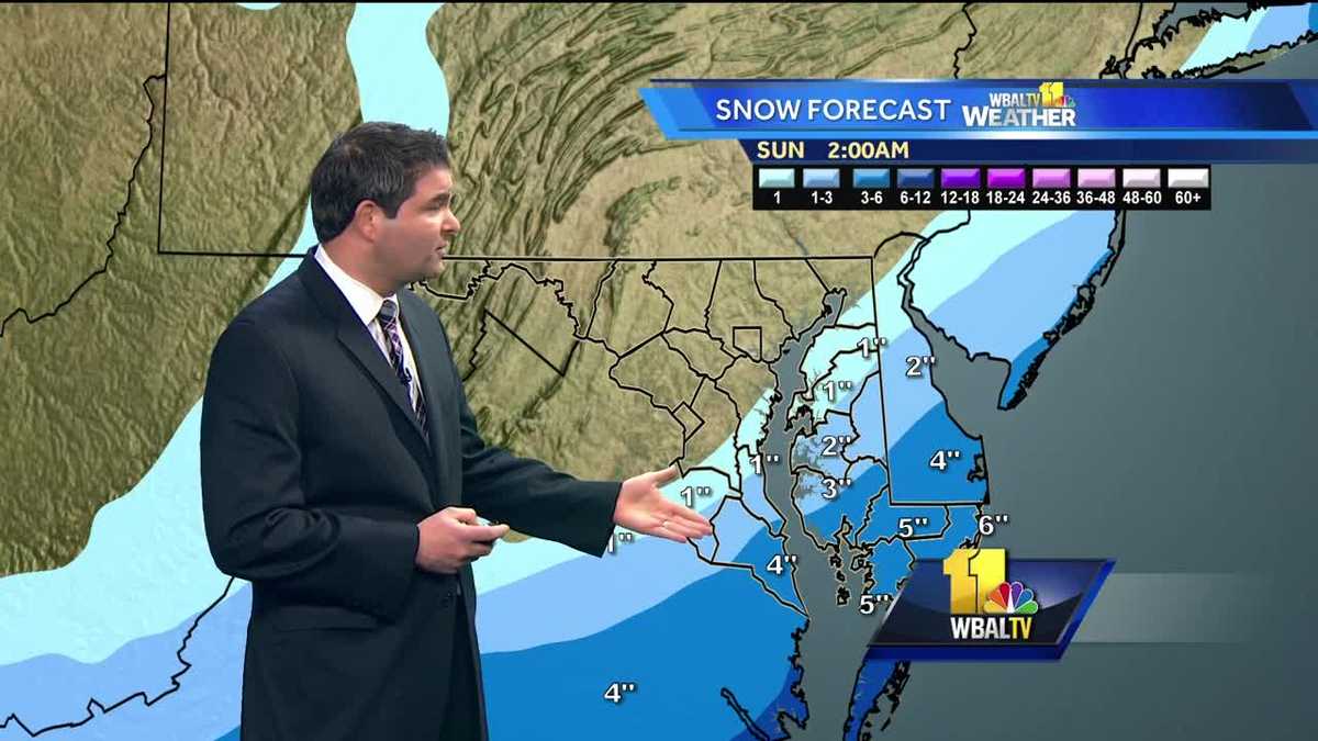 Chance for snow possible on Saturday