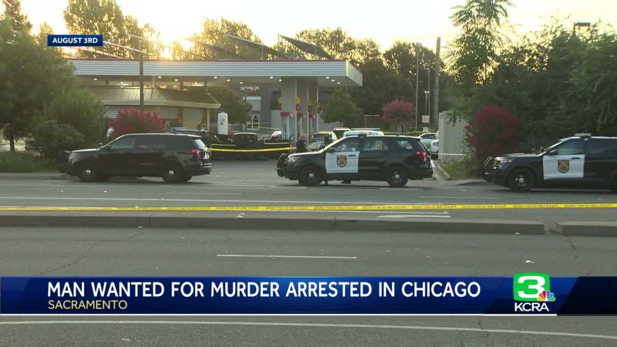 Man accused in deadly Sacramento gas station shooting arrested in Chicago