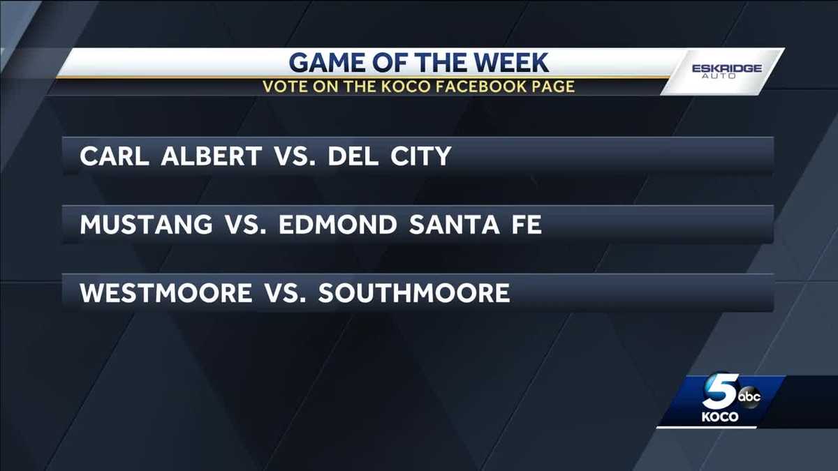 Eskridge Auto Game of the Week Westmoore vs. Southmoore