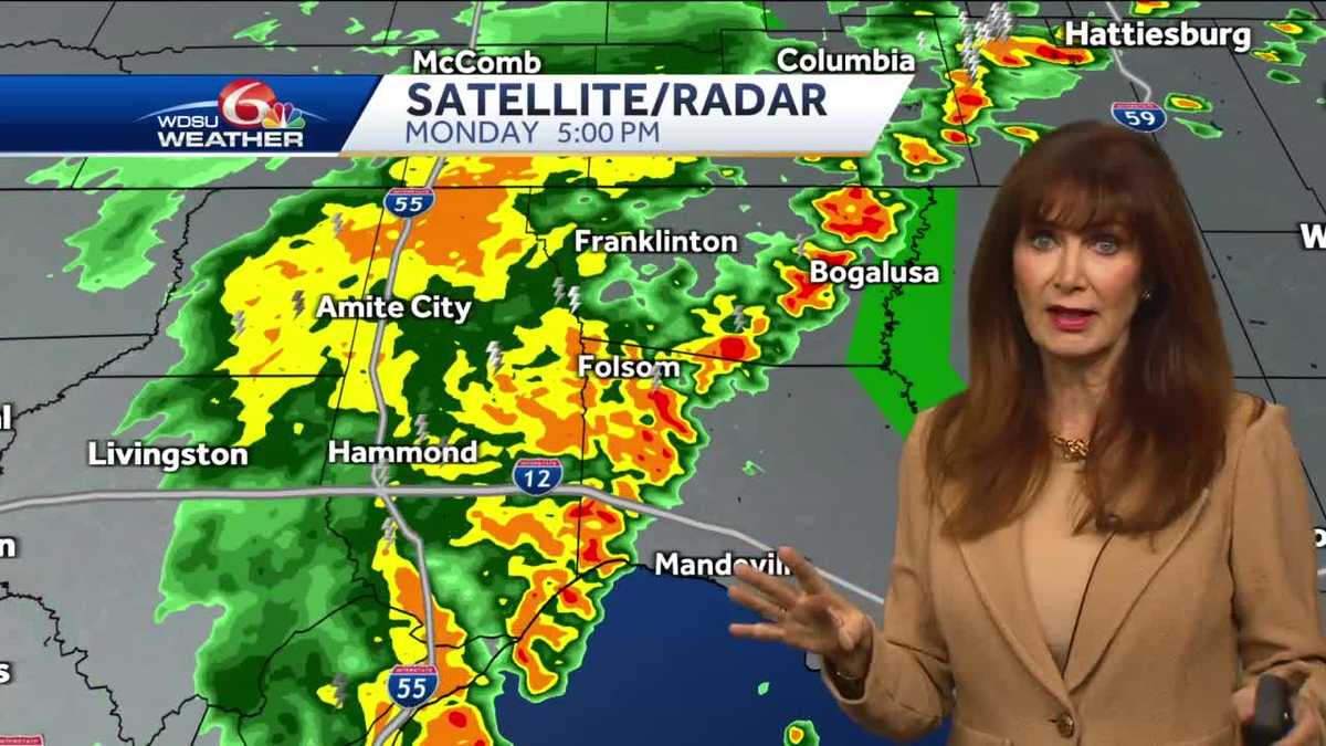 Some rain and storms tonight